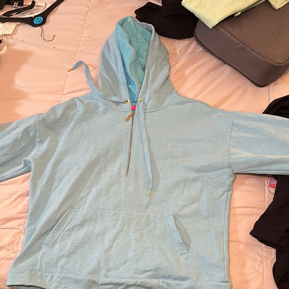 Lilly Pulitzer 3/4 zip sweatshirt